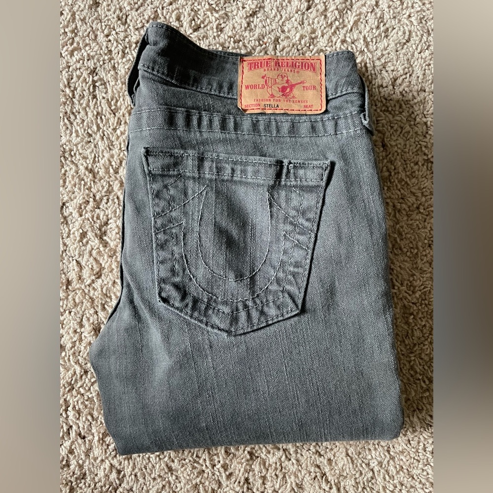 True Religion Stella low-rise skinny jeans